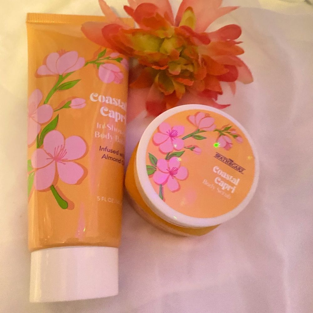 🛍️The Spathecary Coastal Capri Body Scrub 🎉 & Body Balm  pack of 2 🌺